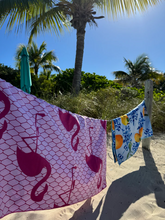 Charger l'image dans la galerie, Nerka - Serviette en microfibre - Flamant