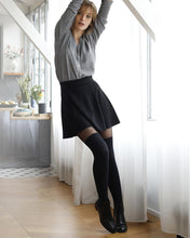 Charger l'image dans la galerie, Bleu forêt - Jambières - Noir