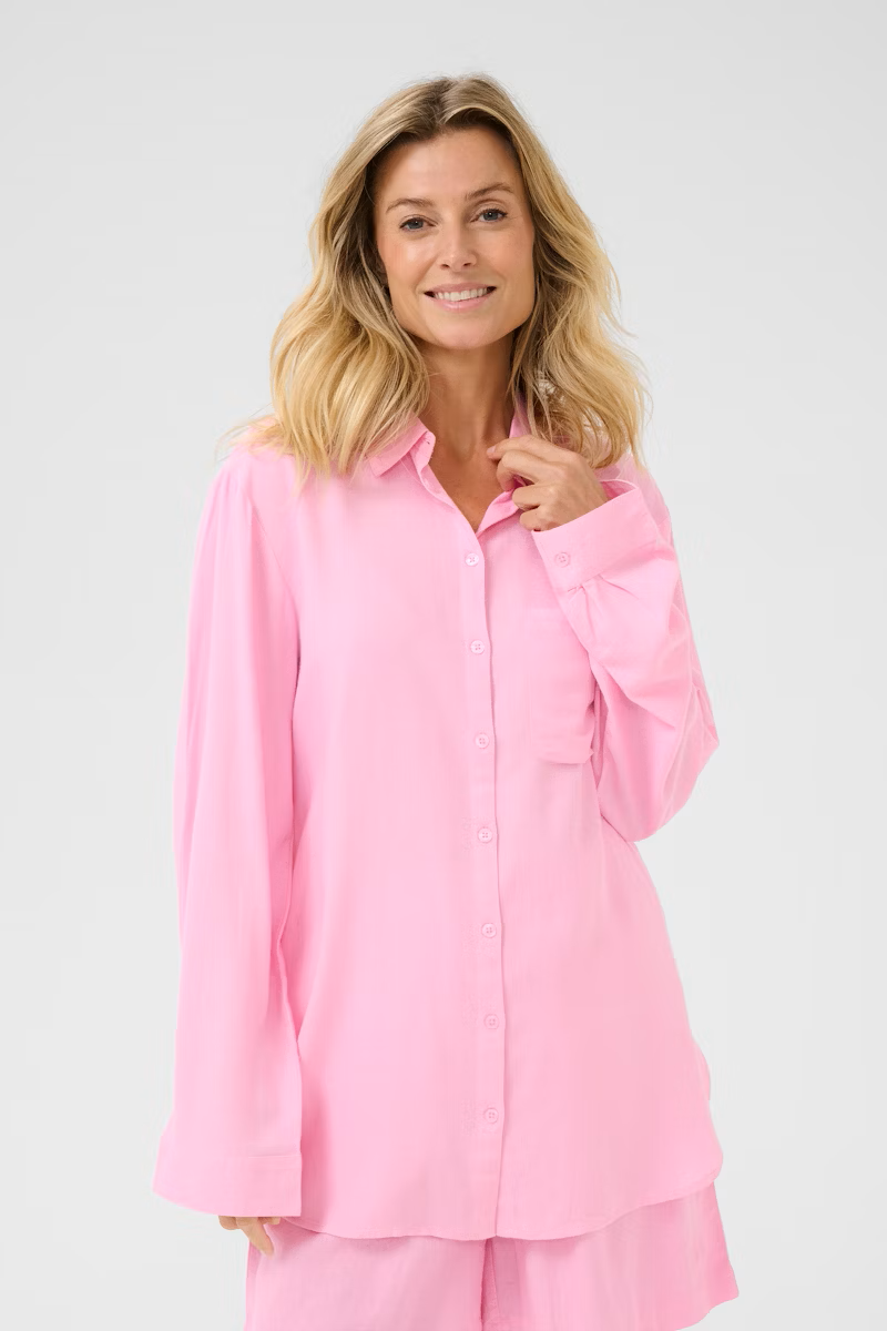Cream - Blouse - 10613598