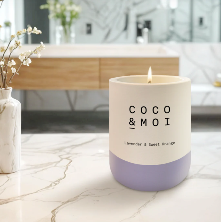 COCO & MOI - Bougie - Lavender & Sweet Orange