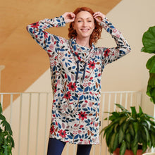 Charger l&#39;image dans la galerie, Rien ne se perd, tout se crée - Tunique genévrier Floral
